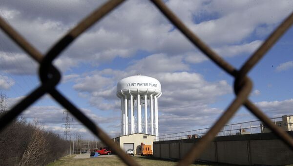 ABD'nin Michigan eyaletindeki Flint bölgesinde yaşanan su kirliliği krizi - Sputnik Türkiye