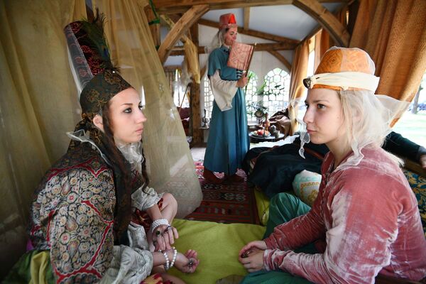 Zamanlar ve Çağlar Festivali'nde Osmanlı alanı - Sputnik Türkiye