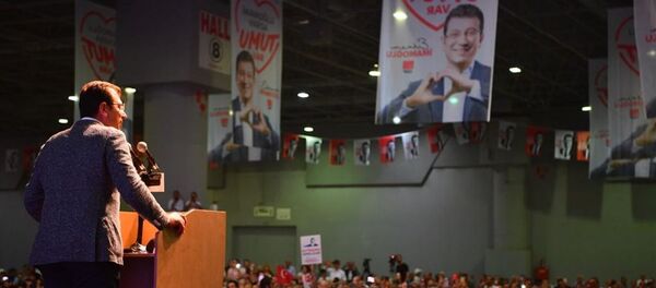 CHP İstanbul Büyükşehir Belediye Başkan Adayı Ekrem İmamoğlu - Sputnik Türkiye