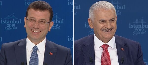 Ekrem İmamoğlu - Binali Yıldırım - Sputnik Türkiye