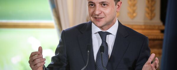 Ukrayna Devlet Başkanı Vladimir Zelenskiy, Paris - Sputnik Türkiye