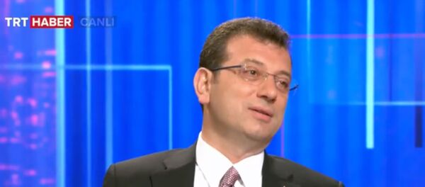 Ekrem İmamoğlu, TRT Haber'de soruları yanıtladı. - Sputnik Türkiye