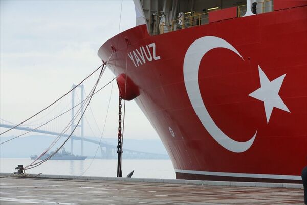 Yavuz Sondaj Gemisi Uğurlama Programı - Sputnik Türkiye