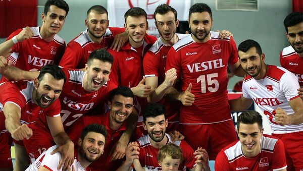 Türk A Milli Erkek Voleybol Takımı şampiyon oldu - Sputnik Türkiye