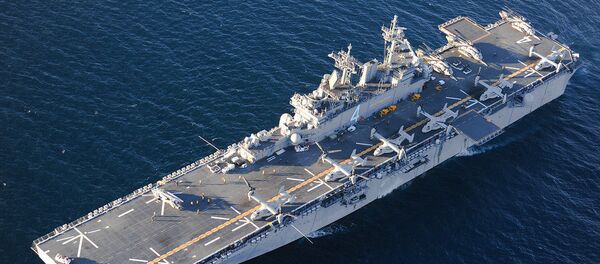 MV-22 Osprey taburu taşıyan USS Boxer MV-22 Osprey taburu taşıyan USS Boxer - Sputnik Türkiye