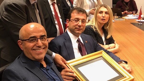 Necati Özkan - Ekrem İmamoğlu - Sputnik Türkiye