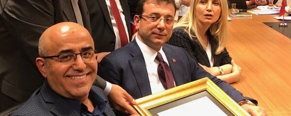 Necati Özkan - Ekrem İmamoğlu - Sputnik Türkiye