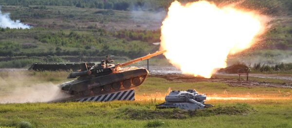 T-90A tankı 'ARMY-2019 Forumu'nda. - Sputnik Türkiye