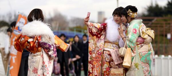 Japonya kimono - Sputnik Türkiye