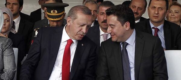 Ali Babacan, Recep Tayyip Erdoğan - Sputnik Türkiye