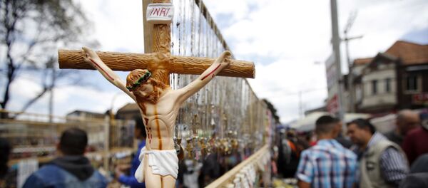 Kolombiya - katolik - kilise  - Sputnik Türkiye