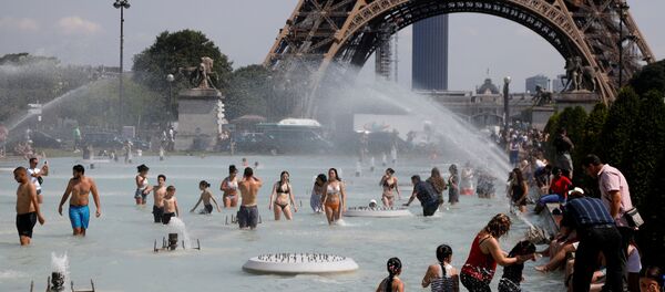 Paris - Sıcak hava - Sputnik Türkiye