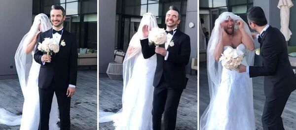 Duvağı açtığında gelin yerine erkek arkadaşını gördü - Sputnik Türkiye