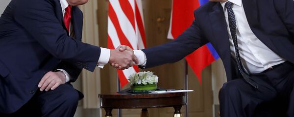 Donald Trump - Vladimir Putin - Sputnik Türkiye