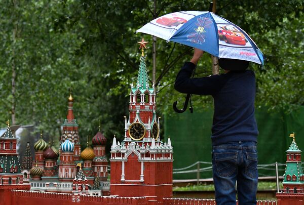 Moskova'daki parkta 'Minyatür Rusya' sergisi - Sputnik Türkiye