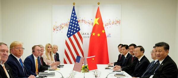 Donald Trump- Şi Cinping - Sputnik Türkiye