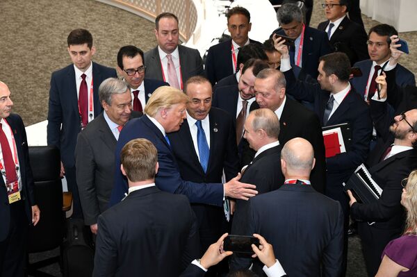 Erdoğan G20 Zirvesi sonrası konuştu: S-400'le ilgili yaptırım söz konusu olmayacağını Trump'tan dinlemiş olduk - Sputnik Türkiye