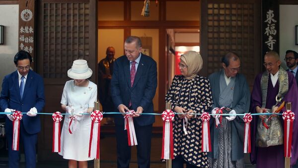 Erdoğan, Japonya’da Ara Güler Sergisi'nin açılışını yaptı - Sputnik Türkiye