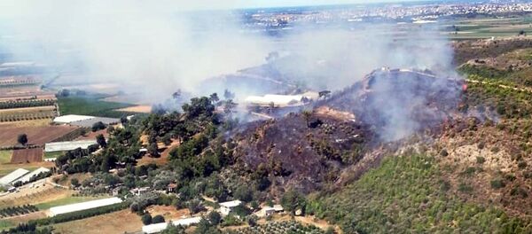 Antalya'daki orman yangını - Sputnik Türkiye