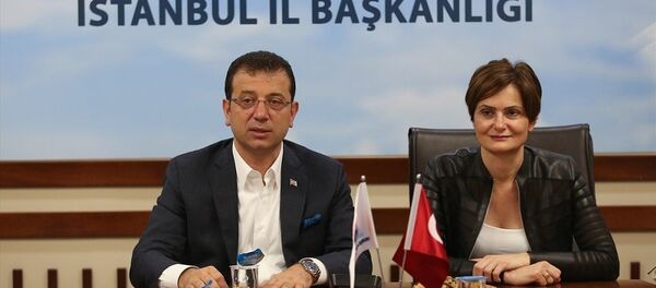 Ekrem İmamoğlu, Canan Kaftancıoğlu - Sputnik Türkiye