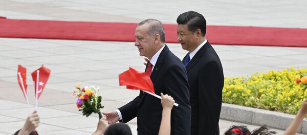Recep Tayyip Erdoğan - Şi Cinping - Sputnik Türkiye
