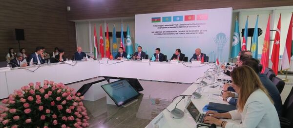 Türk Dili Konuşan Ülkeler İşbirliği Konseyi Ekonomiden Sorumlu Bakanlar 9. Toplantısı-Kazakistan - Sputnik Türkiye