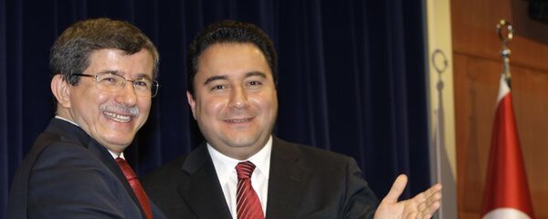 Ahmet Davutoğlu - Ali Babacan - Sputnik Türkiye