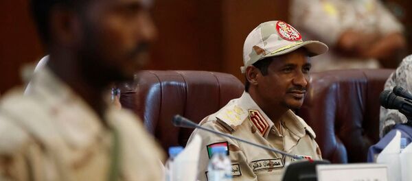 Sudan Askeri Geçiş Konseyi Başkan Yardımcısı Orgeneral Muhammed Hamdan Daklu Hmidti - Sputnik Türkiye