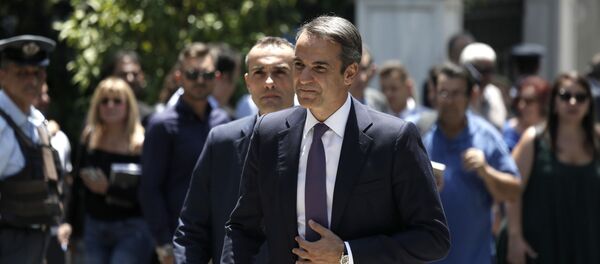 Kiriakos Miçotakis Kiriakos Miçotakis - Sputnik Türkiye