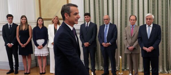 Kiriakos Miçotakis Kiriakos Miçotakis - Sputnik Türkiye