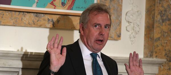 İngiltere'nin Washington Büyükelçisi Kim Darroch - Sputnik Türkiye