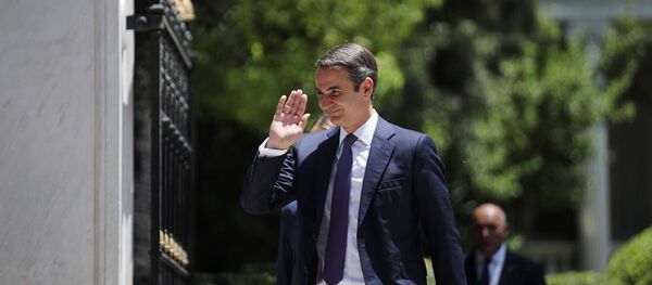 Kiriakos Miçotakis Kiriakos Miçotakis - Sputnik Türkiye