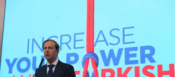 Rusya Sanayi ve Ticaret Bakanı Denis Manturov, - Sputnik Türkiye