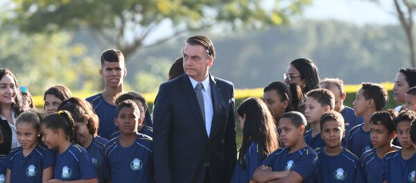 Brezilya  Devlet Başkanı Jair Bolsonaro - Sputnik Türkiye