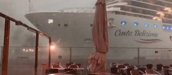 Venedik, gemi, kaza - Sputnik Türkiye