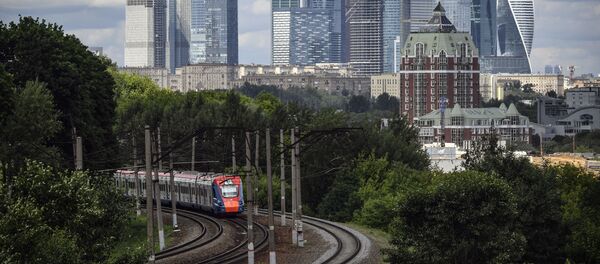 Rusya Moskova tren Rusya Moskova tren - Sputnik Türkiye
