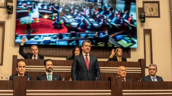  Mesrur Barzani - Kubat Talabani - Sputnik Türkiye
