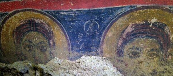 Nevşehir, yeraltı şehri, kilise - Sputnik Türkiye