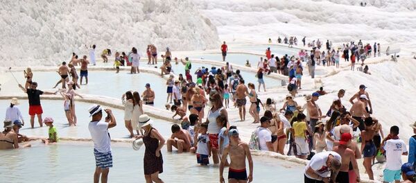 Pamukkale Örenyeri'ne giriş ücretlerine yüzde 20 zam yapılacak  - Sputnik Türkiye