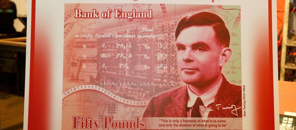 Alan Turing - 50 sterlin Alan Turing - 50 sterlin - Sputnik Türkiye
