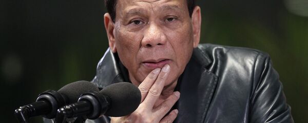 Filipinler Devlet Başkanı Rodrigo Duterte - Sputnik Türkiye
