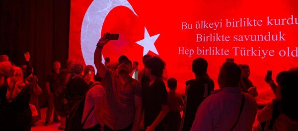 ‘15 Temmuz Milletin Zaferi’ Dijital Gösterim Merkezi'nden kareler - Sputnik Türkiye