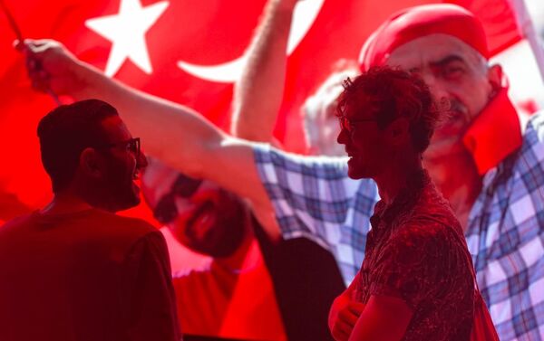 ‘15 Temmuz Milletin Zaferi’ Dijital Gösterim Merkezi'nden kareler - Sputnik Türkiye