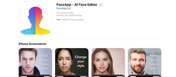 FaceApp - Sputnik Türkiye
