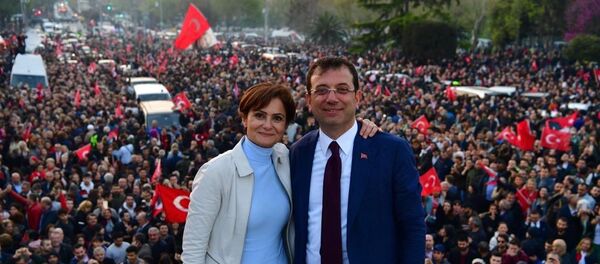 Canan Kaftancıoğlu - Ekrem İmamoğlu - Sputnik Türkiye