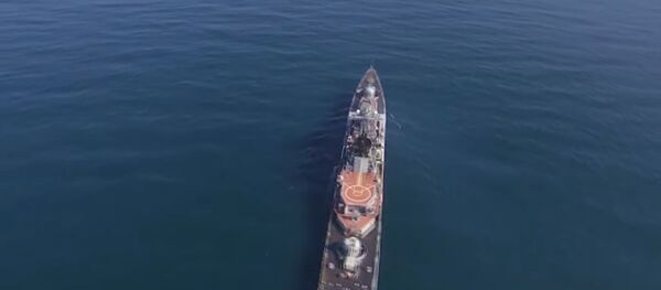 Rus savaş gemileri süpersonik Moskit füzeleri ile belirlenen hedefi imha etti - Sputnik Türkiye
