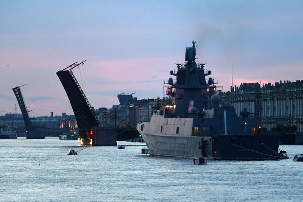 St. Petersburg'da Rusya Deniz Kuvvetleri Günü hazırlıkları - Sputnik Türkiye