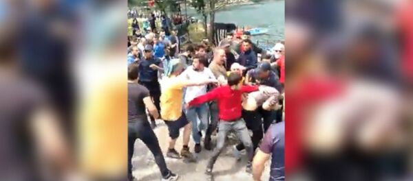 Trabzon'da IKBY bayrağı kavgası: 9 gözaltı - Sputnik Türkiye