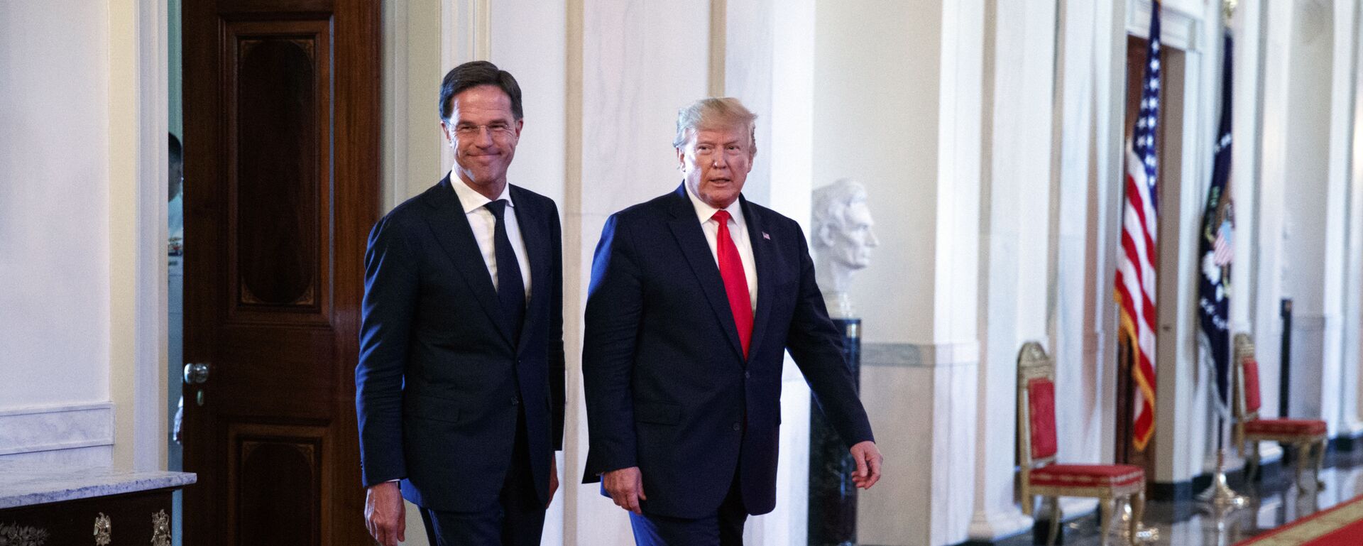 Donald Trump ve Mark Rutte - Sputnik Türkiye, 1920, 24.06.2025