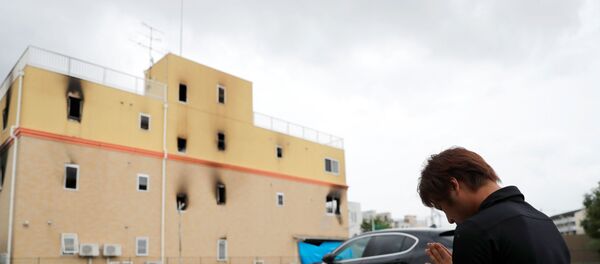 Japonya'nın Kyoto kentinde Kyoto Animation stüdyosunun kundaklanması sonucu 33 kişi yaşamını yitirdi. - Sputnik Türkiye